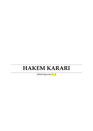 Hakem Kararları Preview